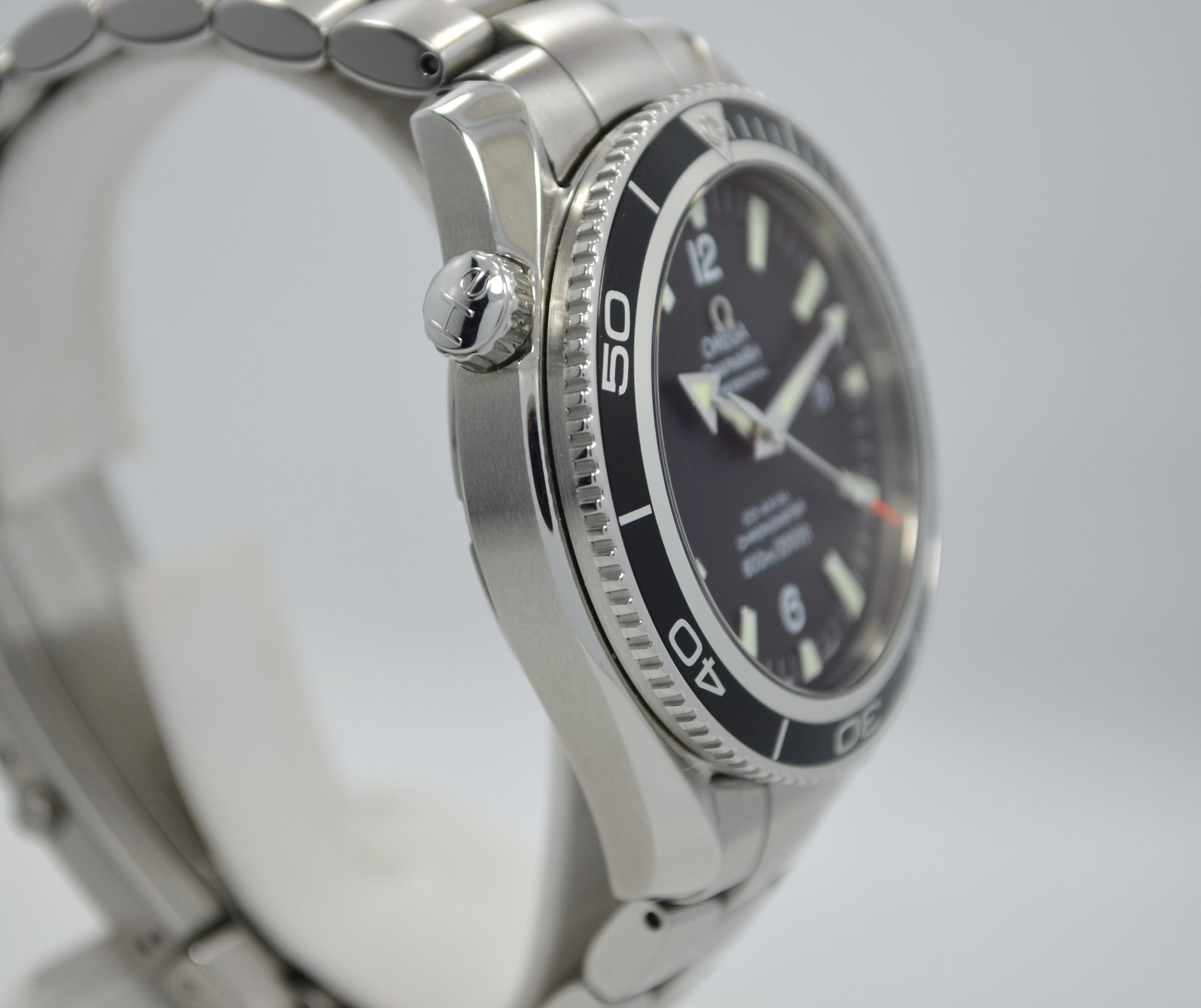 Omega Seamster Planet Ocean 2201.50 Steel Automatic Co-Axial Wristwatch - Hashtag Watch Company