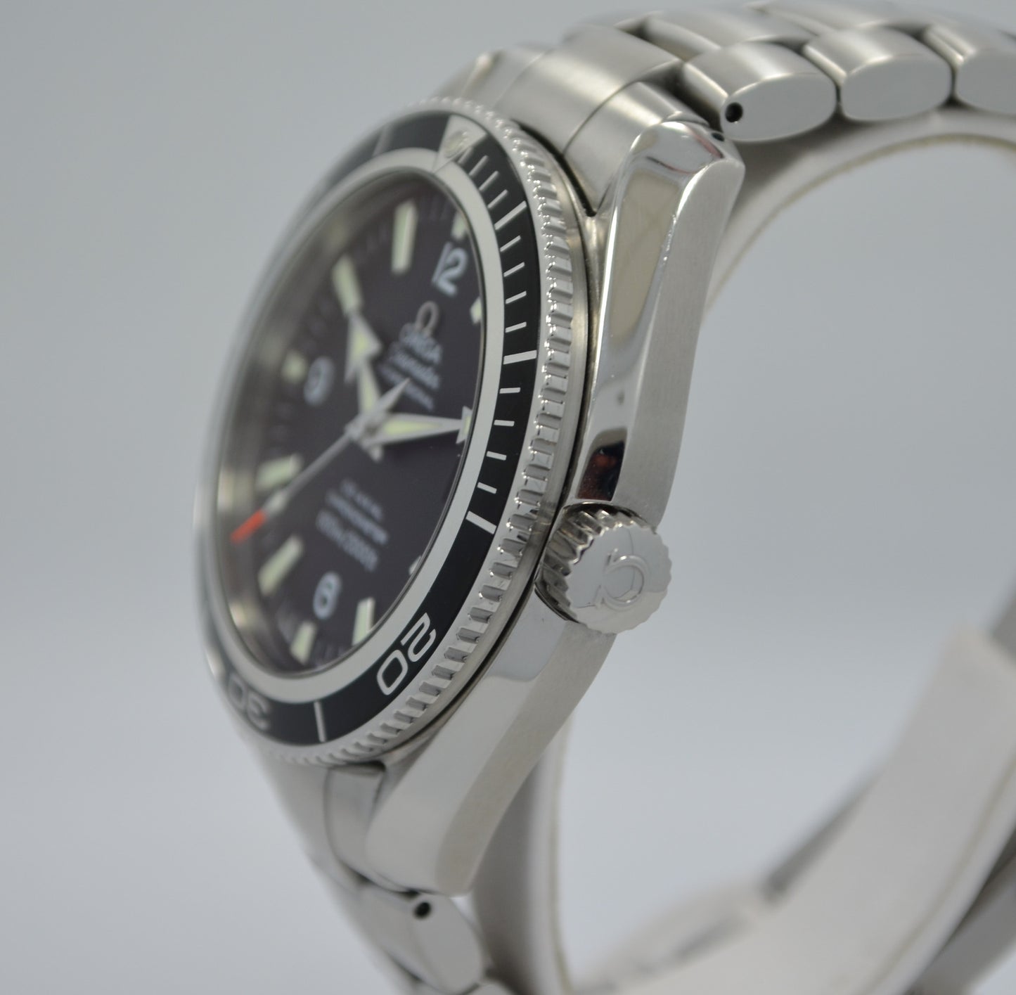 Omega Seamster Planet Ocean 2201.50 Steel Automatic Co-Axial Wristwatch - Hashtag Watch Company