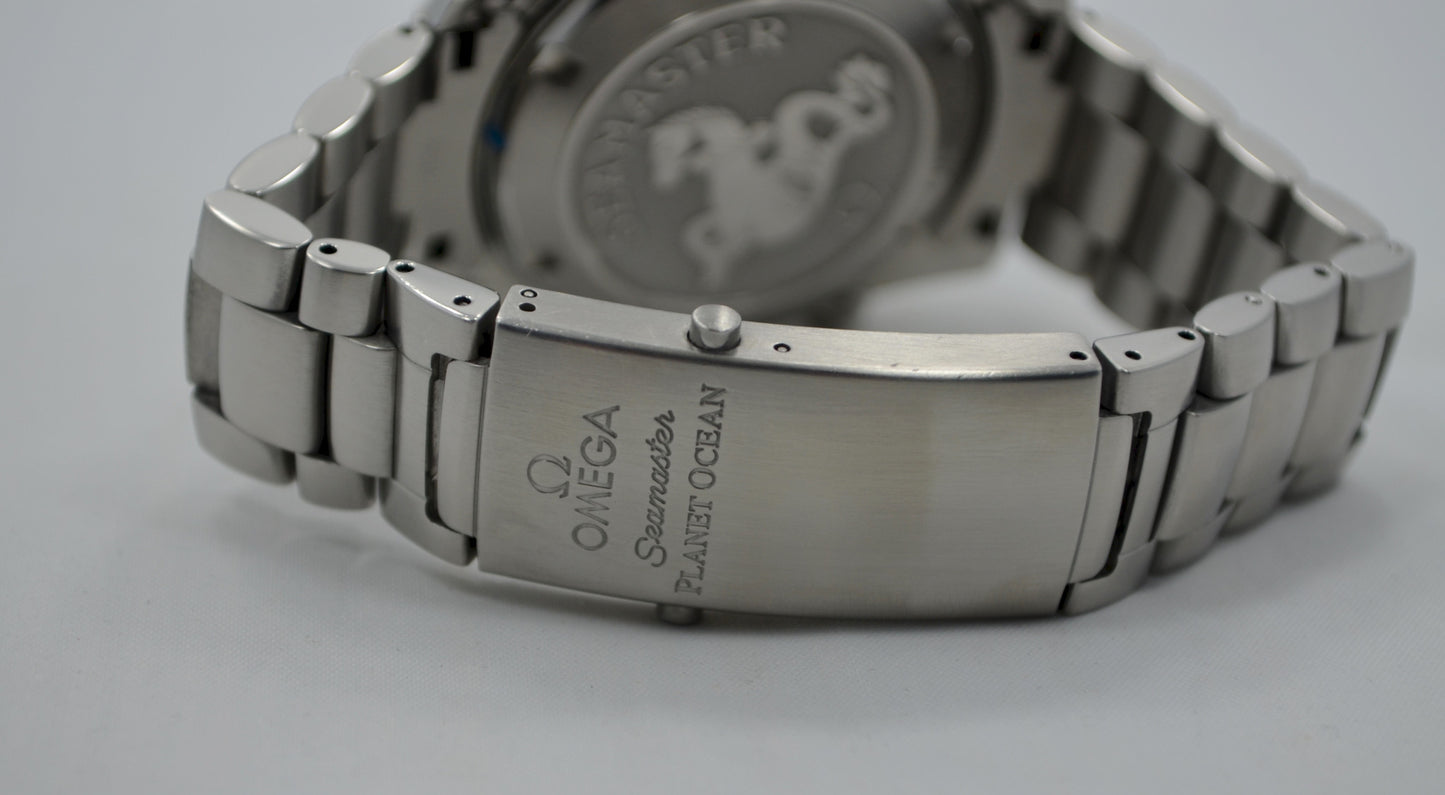 Omega Seamster Planet Ocean 2201.50 Steel Automatic Co-Axial Wristwatch - Hashtag Watch Company
