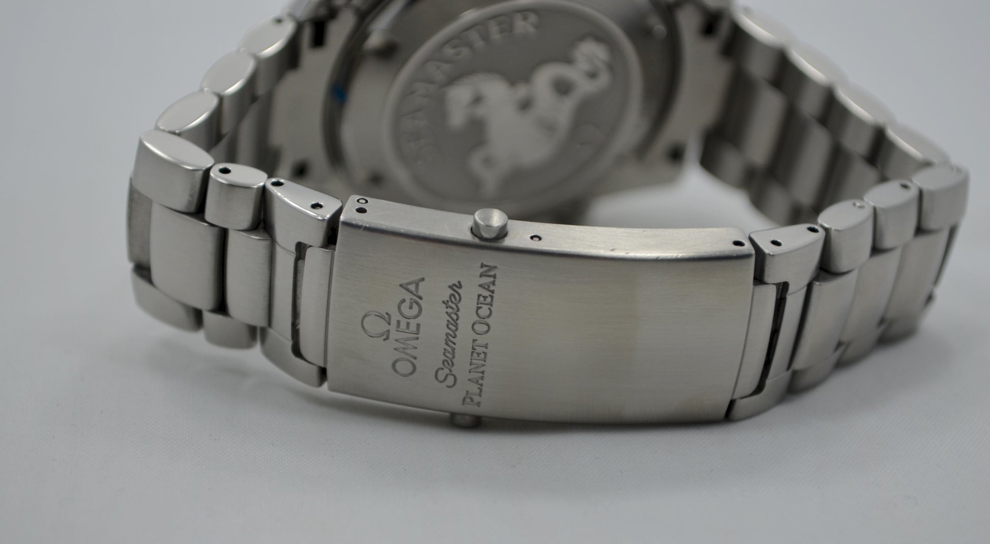 Omega Seamster Planet Ocean 2201.50 Steel Automatic Co-Axial Wristwatch - Hashtag Watch Company