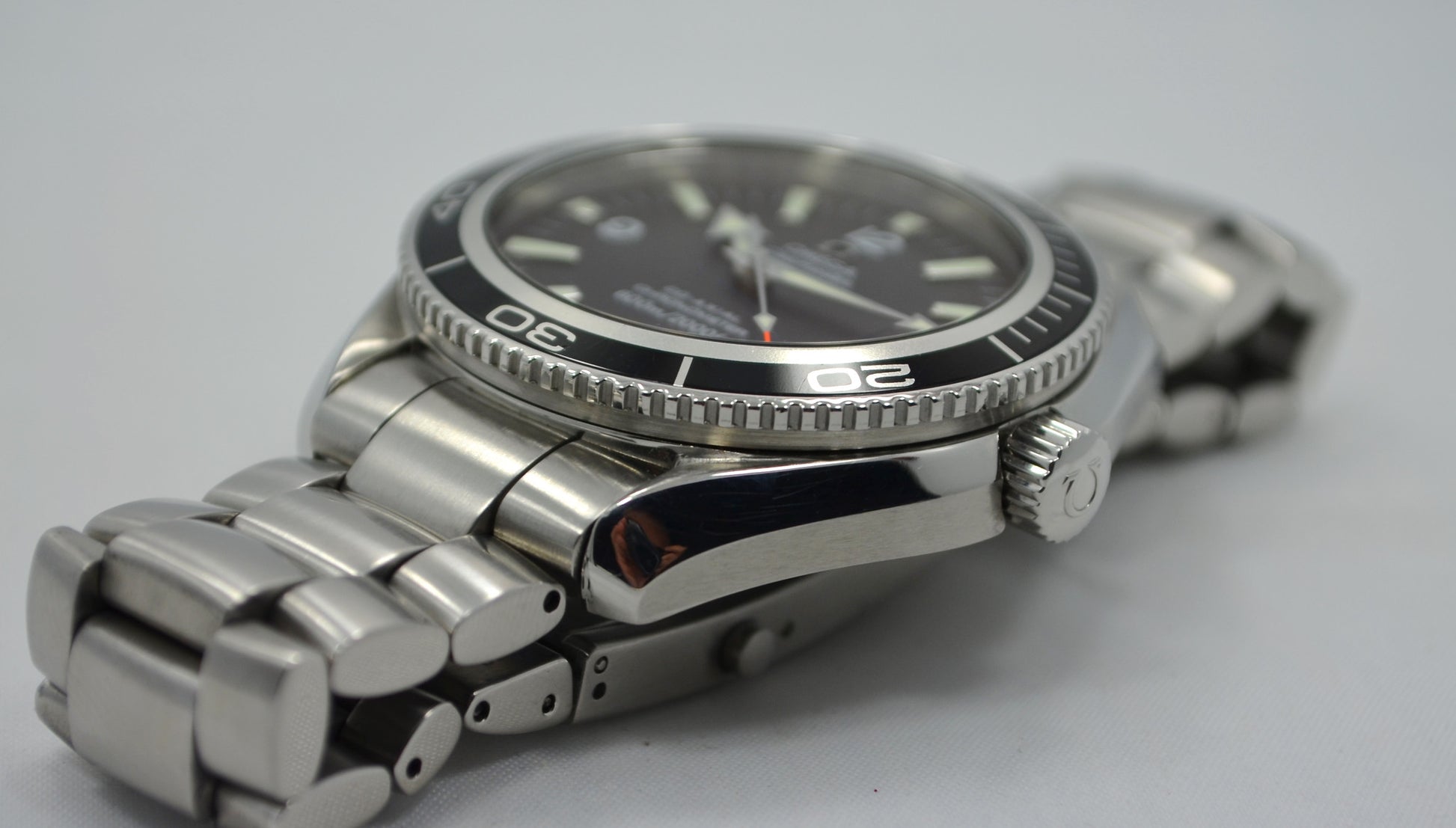Omega Seamster Planet Ocean 2201.50 Steel Automatic Co-Axial Wristwatch - Hashtag Watch Company