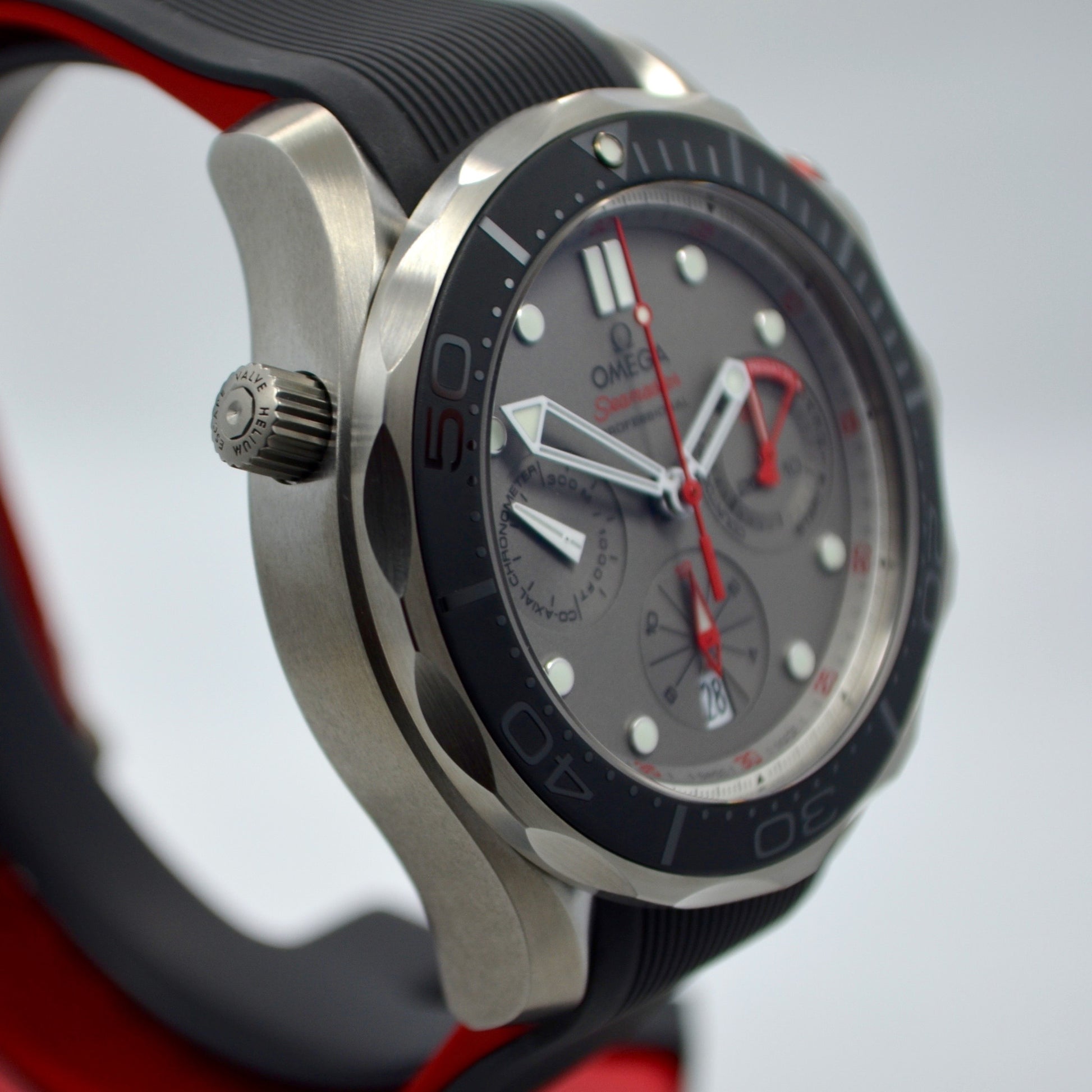 Omega Seamaster Professional ENTZ 300M Titanium 21292445099001 Chronograph Watch - Hashtag Watch Company