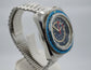 Vintage Favre Leuba Bathy 160 Divers 53253 Blue Steel Wristwatch - Hashtag Watch Company