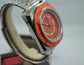 Vintage Favre Leuba Orange Bathy 160 Aqua Lung U.S. Divers Steel Watch - Hashtag Watch Company