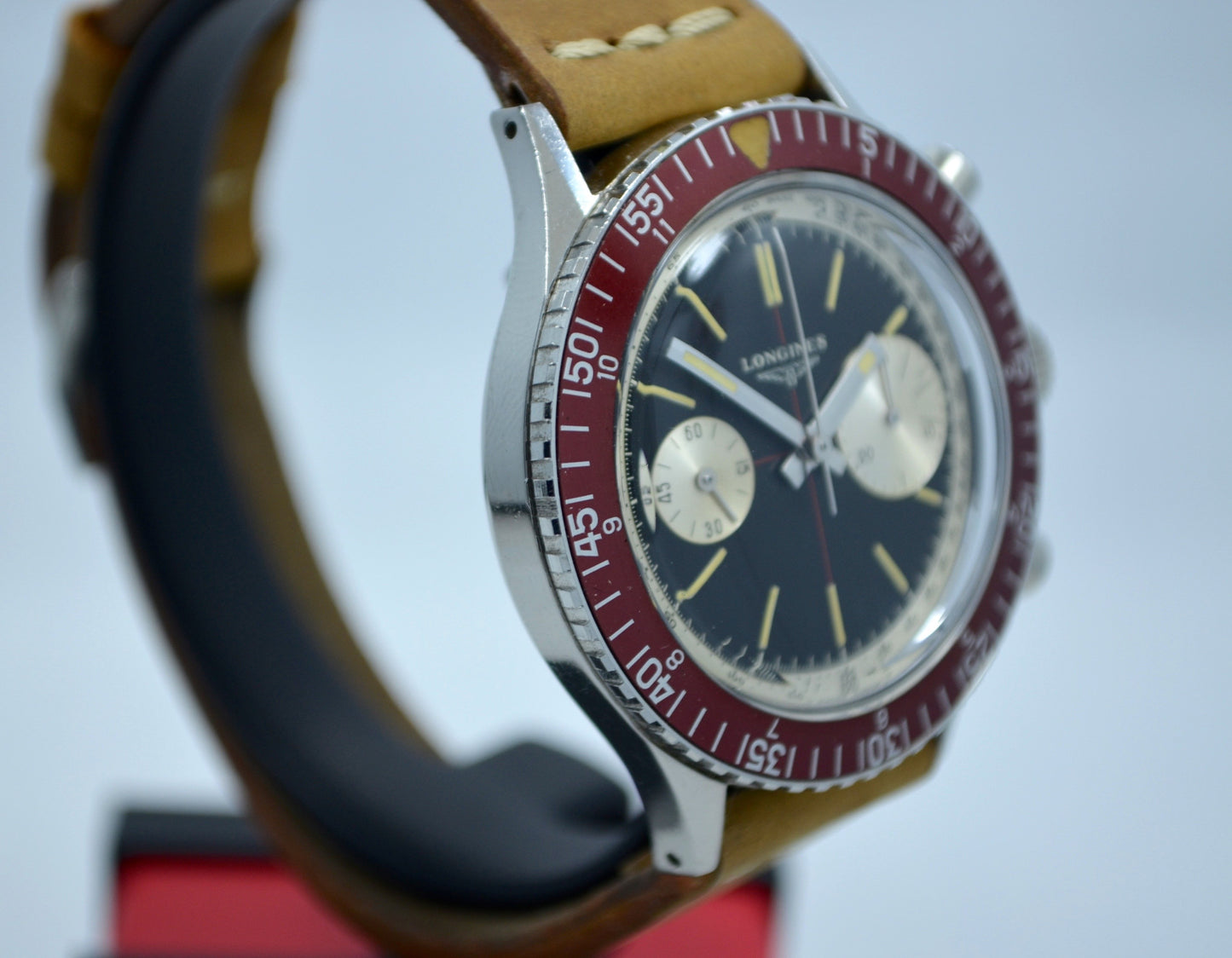 Vintage Longines 30CH "Big Eye" Steel Chronograph Wristwatch - Hashtag Watch Company