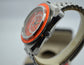 Vintage Favre Leuba Orange Bathy 160 Aqua Lung U.S. Divers Steel Watch - Hashtag Watch Company