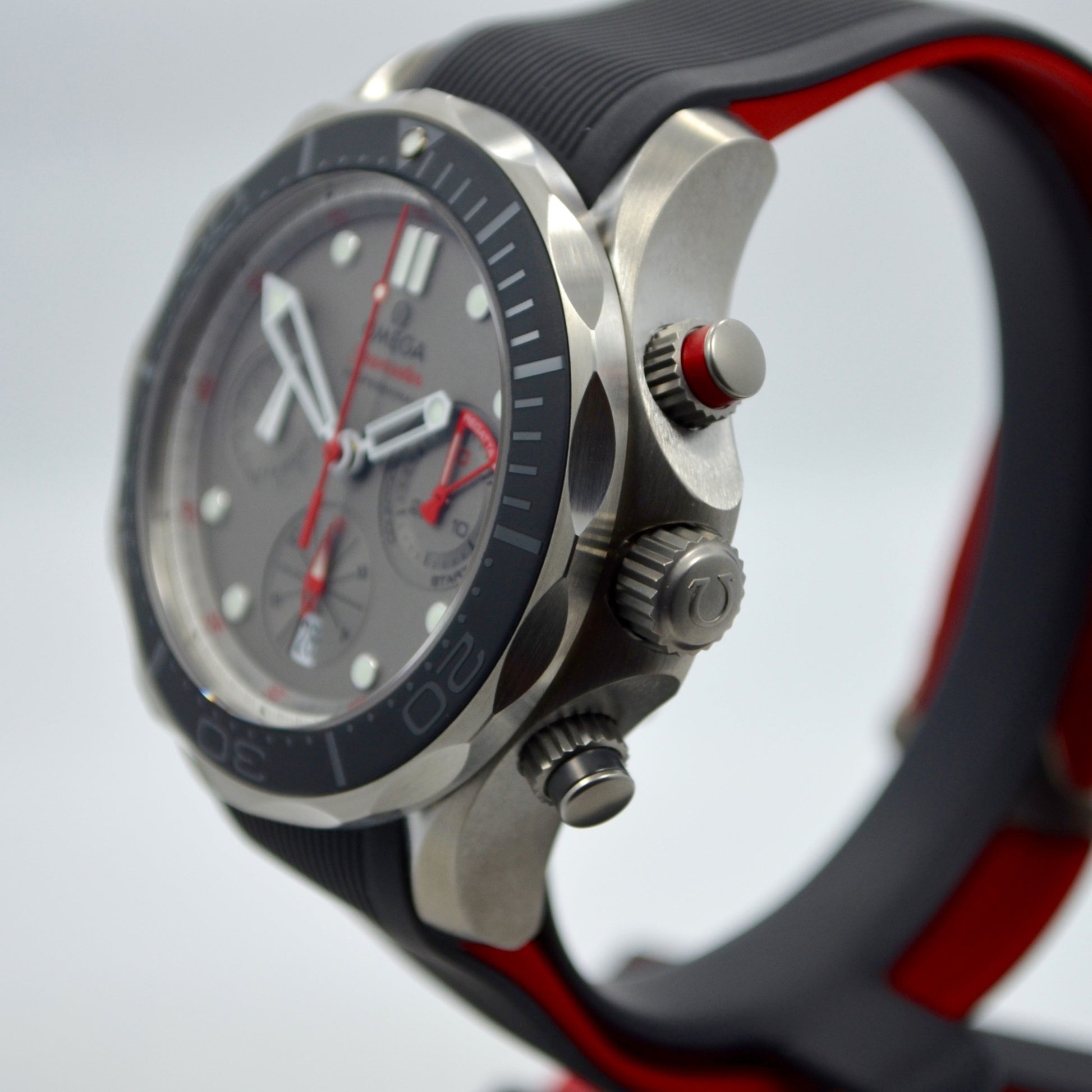 Omega Seamaster Professional ENTZ 300M Titanium 21292445099001 Chronograph Watch - Hashtag Watch Company