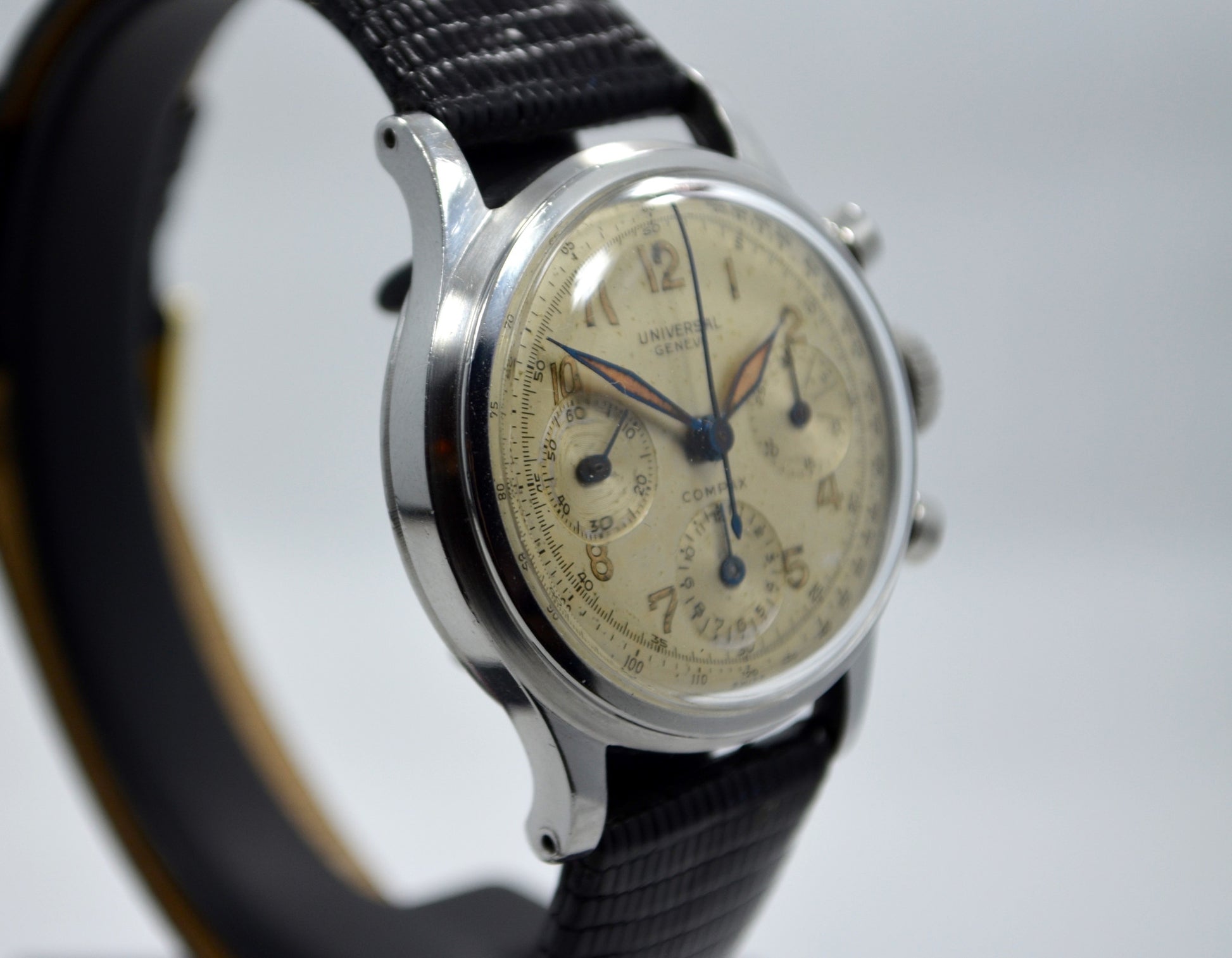 Vintage Universal Geneve Compax 22278 Manual Steel Chronograph Cal. 281 Watch - Hashtag Watch Company