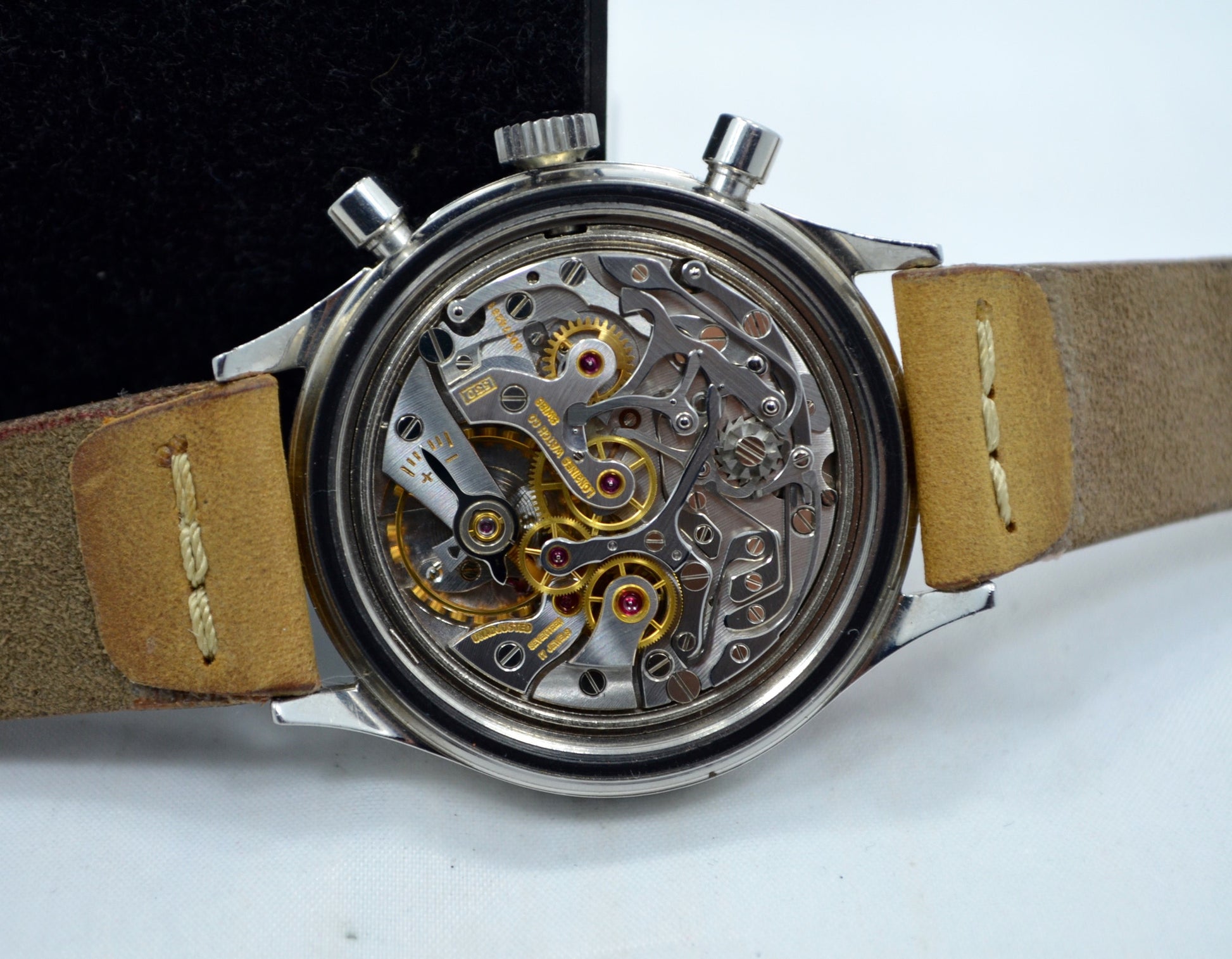 Vintage Longines 30CH "Big Eye" Steel Chronograph Wristwatch - Hashtag Watch Company