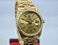 Vintage Rolex President Day Date 18038 18K Yellow Gold 1983 Wristwatch w/ Papers - Hashtag Watch Company