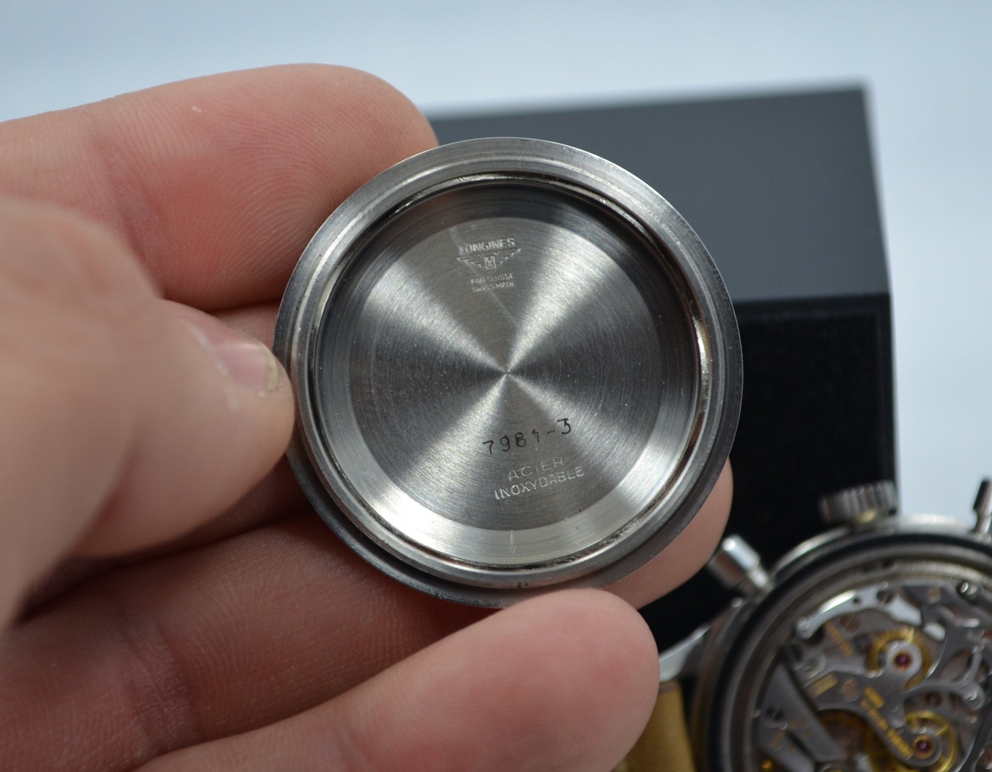 Vintage Longines 30CH "Big Eye" Steel Chronograph Wristwatch - Hashtag Watch Company