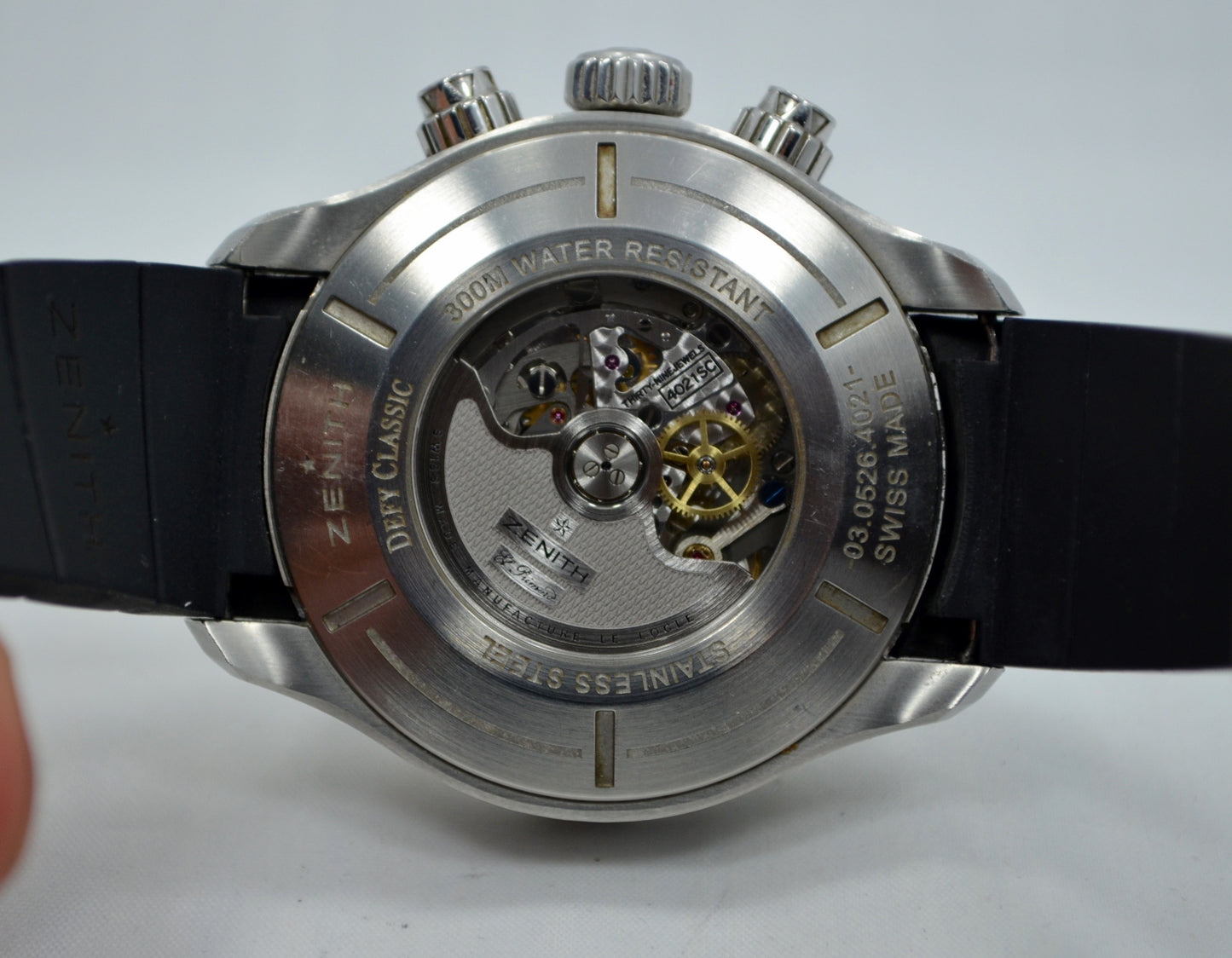 Zenith Defy Classic El Primero 03.0526.4021 Steel Chronograph Automatic Watch - Hashtag Watch Company
