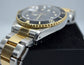 Rolex Submariner 16613 Black Steel Gold Two Tone "K" Serial Wristwatch - Hashtag Watch Company