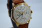 Vintage Gallet Solid 14K Yellow Gold Chronograph Triple Date Valjoux 72C Watch - Hashtag Watch Company