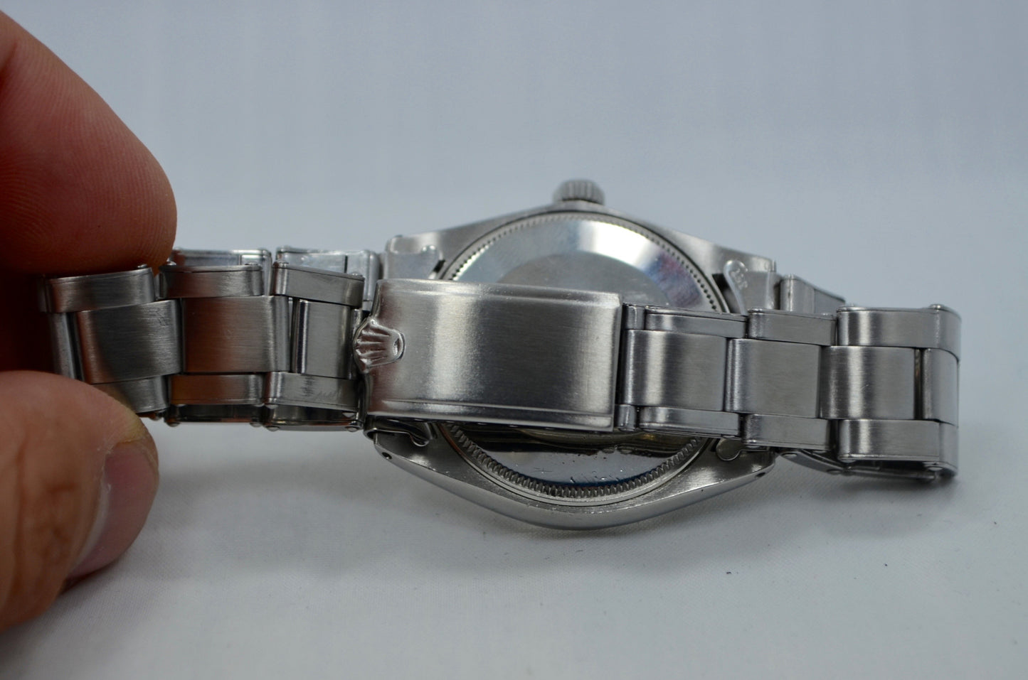 Vintage Rolex Air King Precision Rivet Bracelet 5500 Steel Cal. 1530 Watch - Hashtag Watch Company