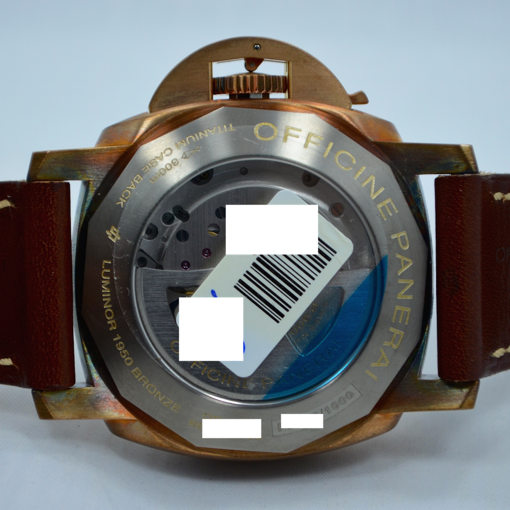 Panerai Bronzo Pam 507 Luminor 1950 Submersible Power Reserve 3 Days Watch - Hashtag Watch Company