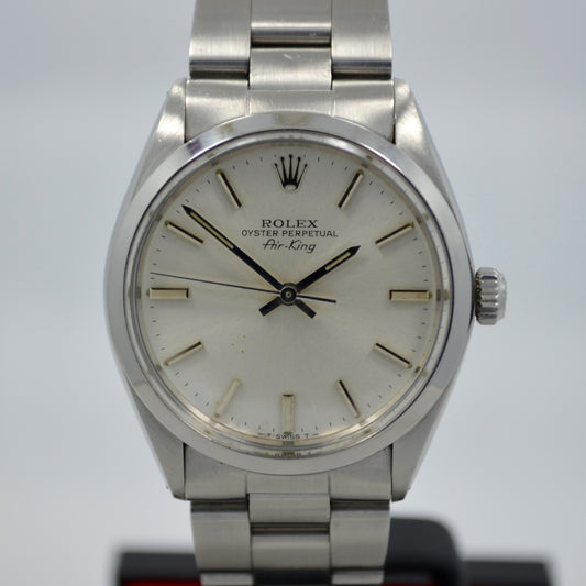 Vintage Rolex Oyster Perpetual Air King 5500 Steel Cal. 1520 Automatic Watch - Hashtag Watch Company