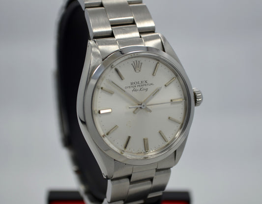 Vintage Rolex Oyster Perpetual Air King 5500 Steel Cal. 1520 Automatic Watch - Hashtag Watch Company