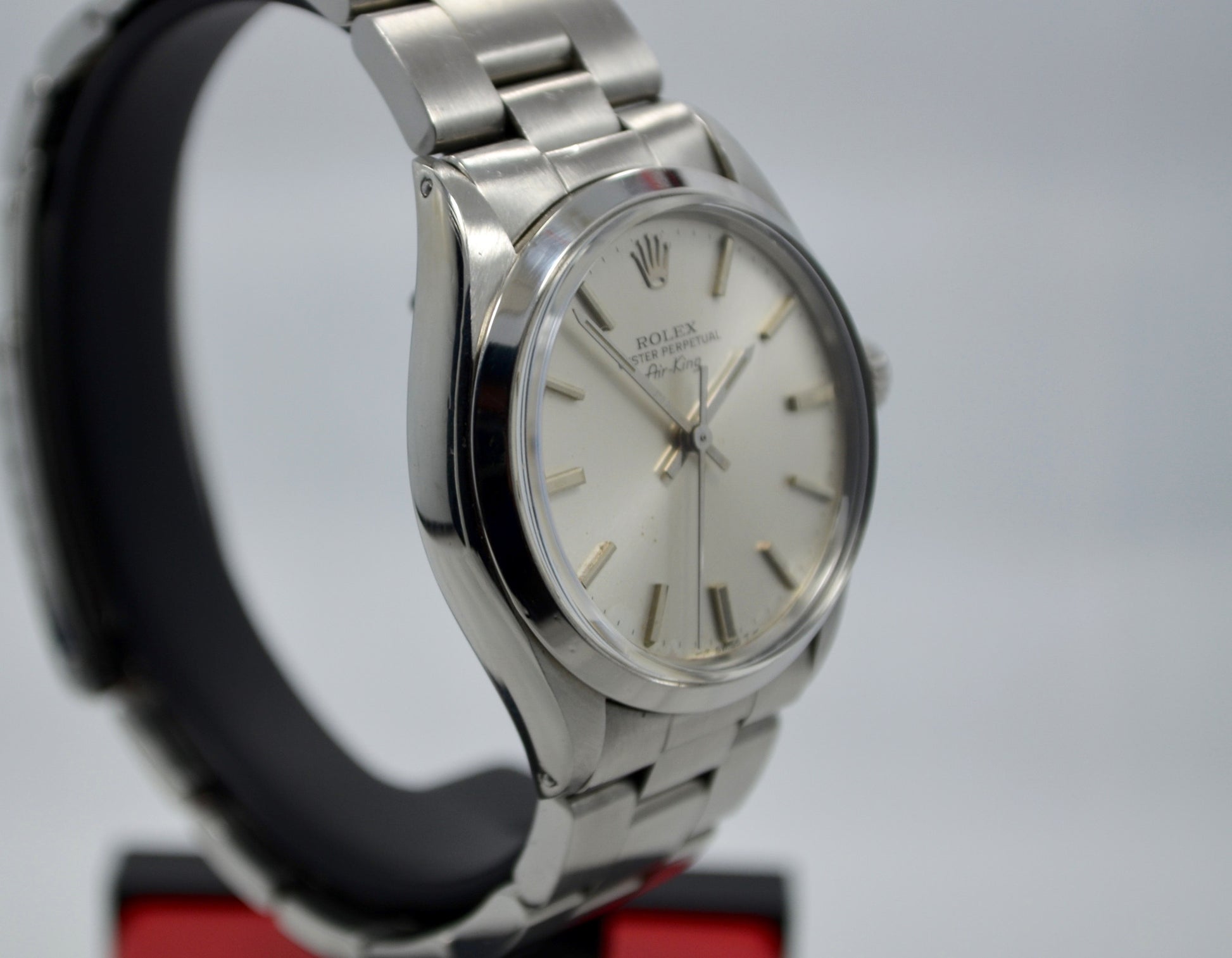 Vintage Rolex Oyster Perpetual Air King 5500 Steel Cal. 1520 Automatic Watch - Hashtag Watch Company