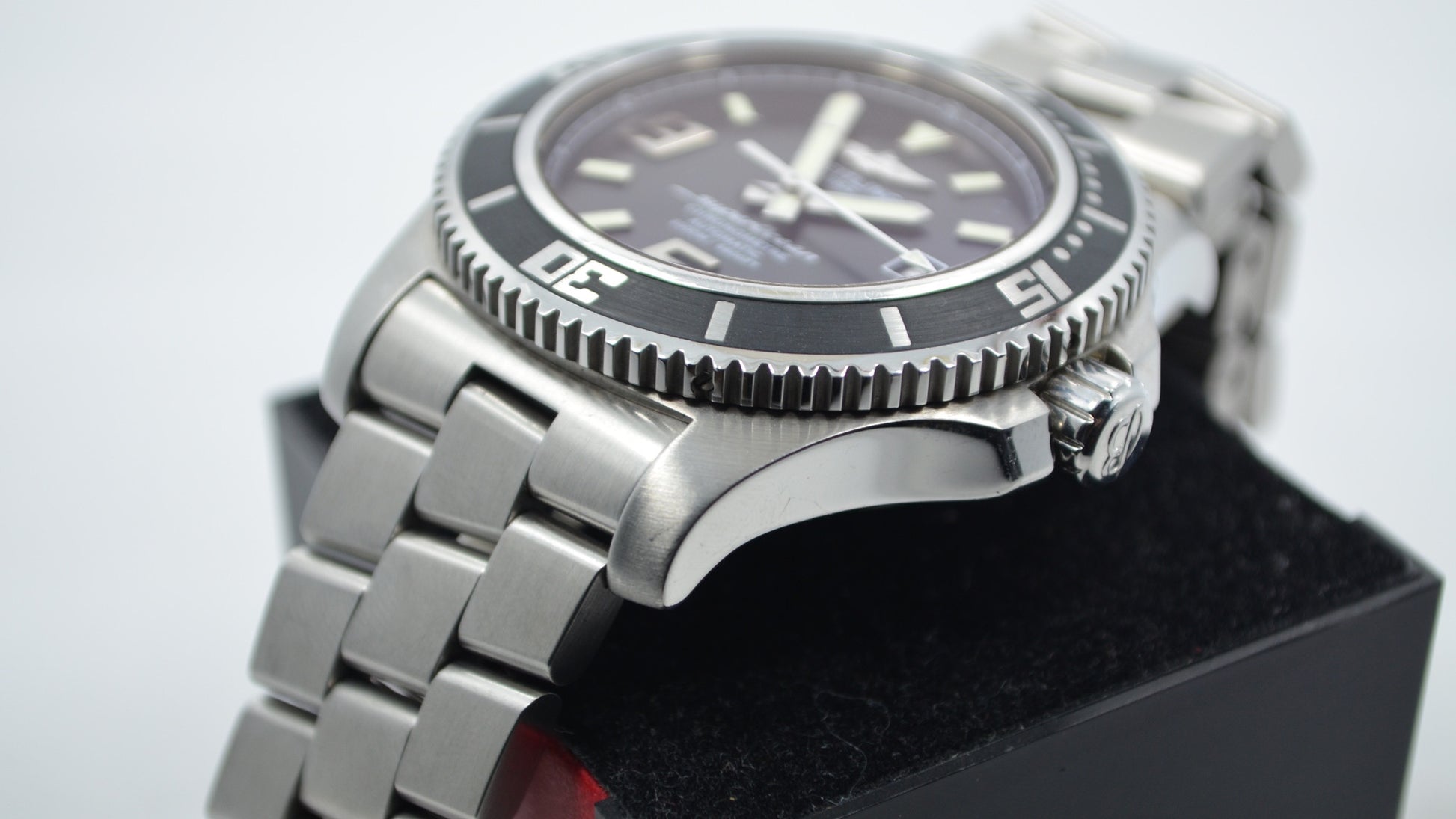 Breitling SuperOcean 44 Black A1739102/BA77 Steel Automatic Wristwatch - Hashtag Watch Company