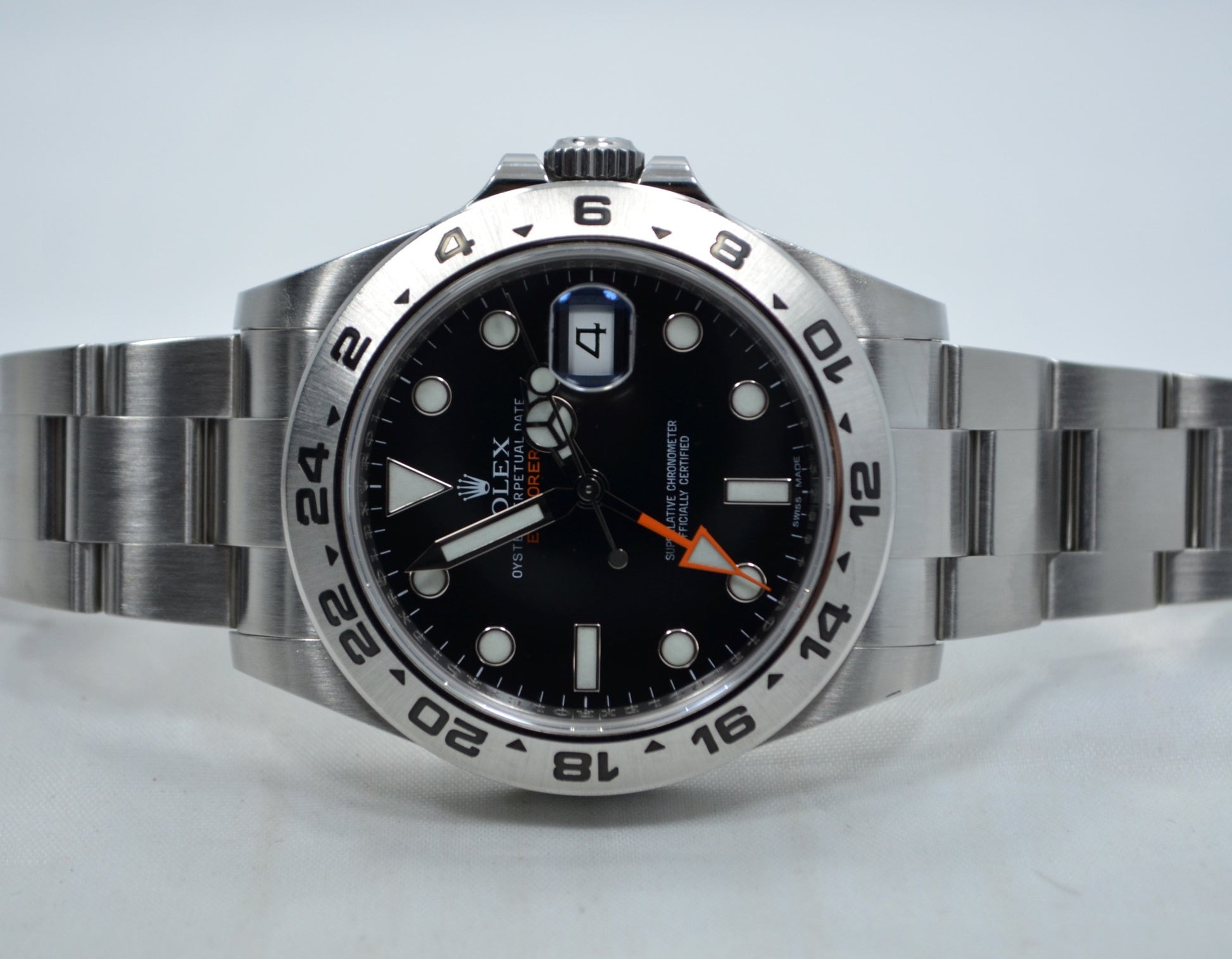 Rolex Explorer II 216570 Stainless Steel Automatic Watch Box Paper - Hashtag Watch Company