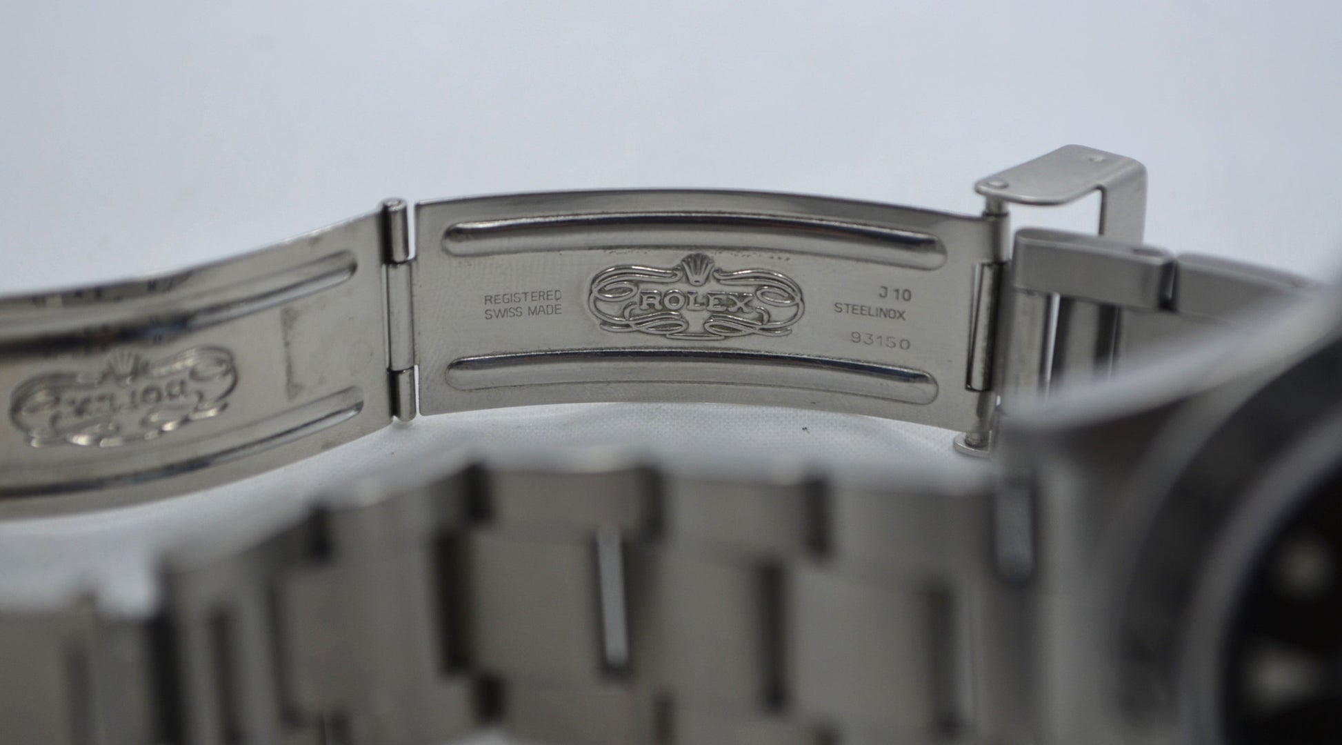 Rolex Explorer II 16570 GMT Black Dial "X" Serial 1991 Automatic Steel Watch - Hashtag Watch Company