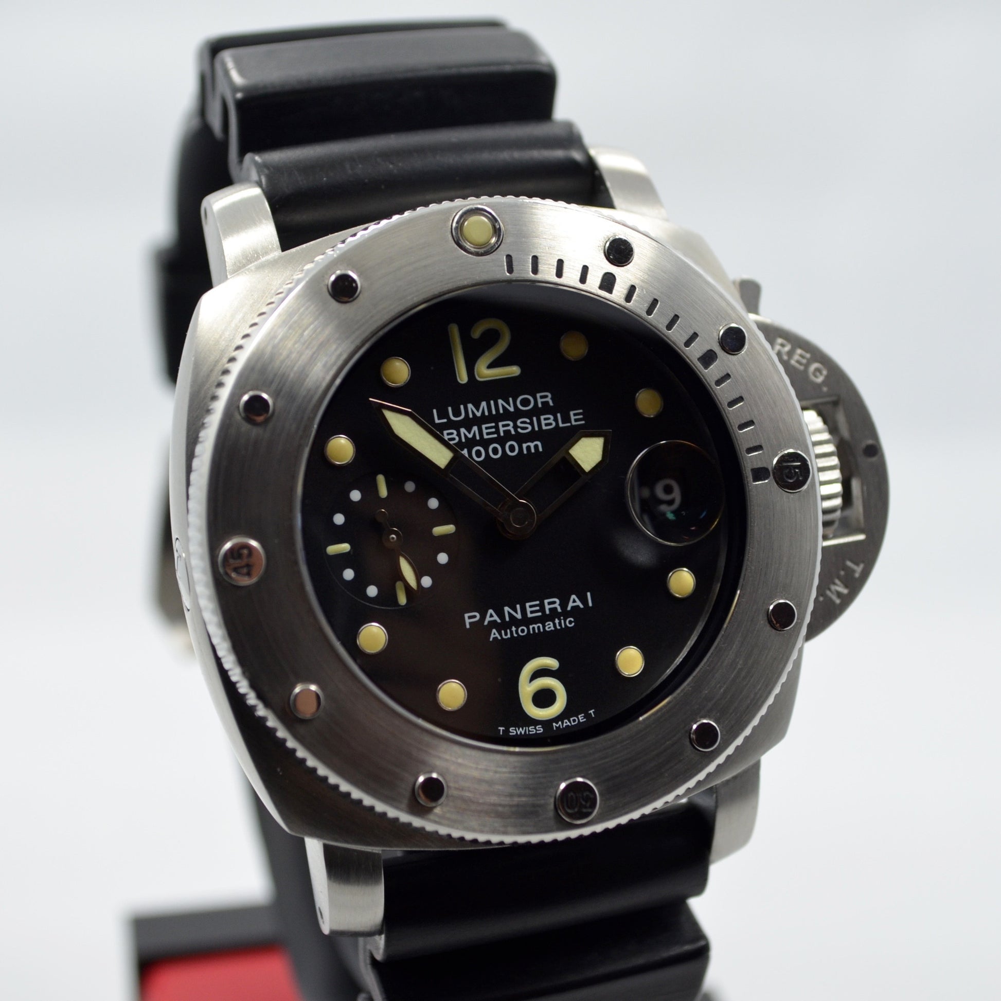 Panerai Luminor Submersible 1000 PAM 243 Steel Automatic Wristwatch - Hashtag Watch Company