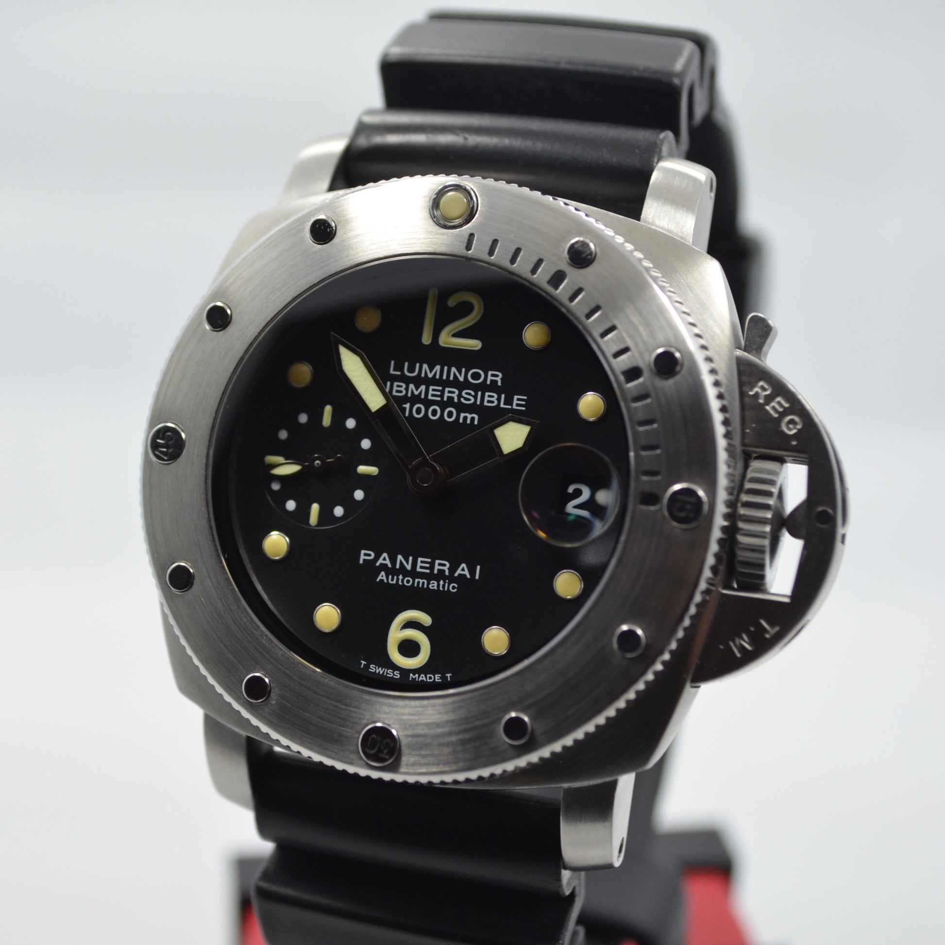 Panerai Luminor Submersible 1000 PAM 243 Steel Automatic Wristwatch - Hashtag Watch Company