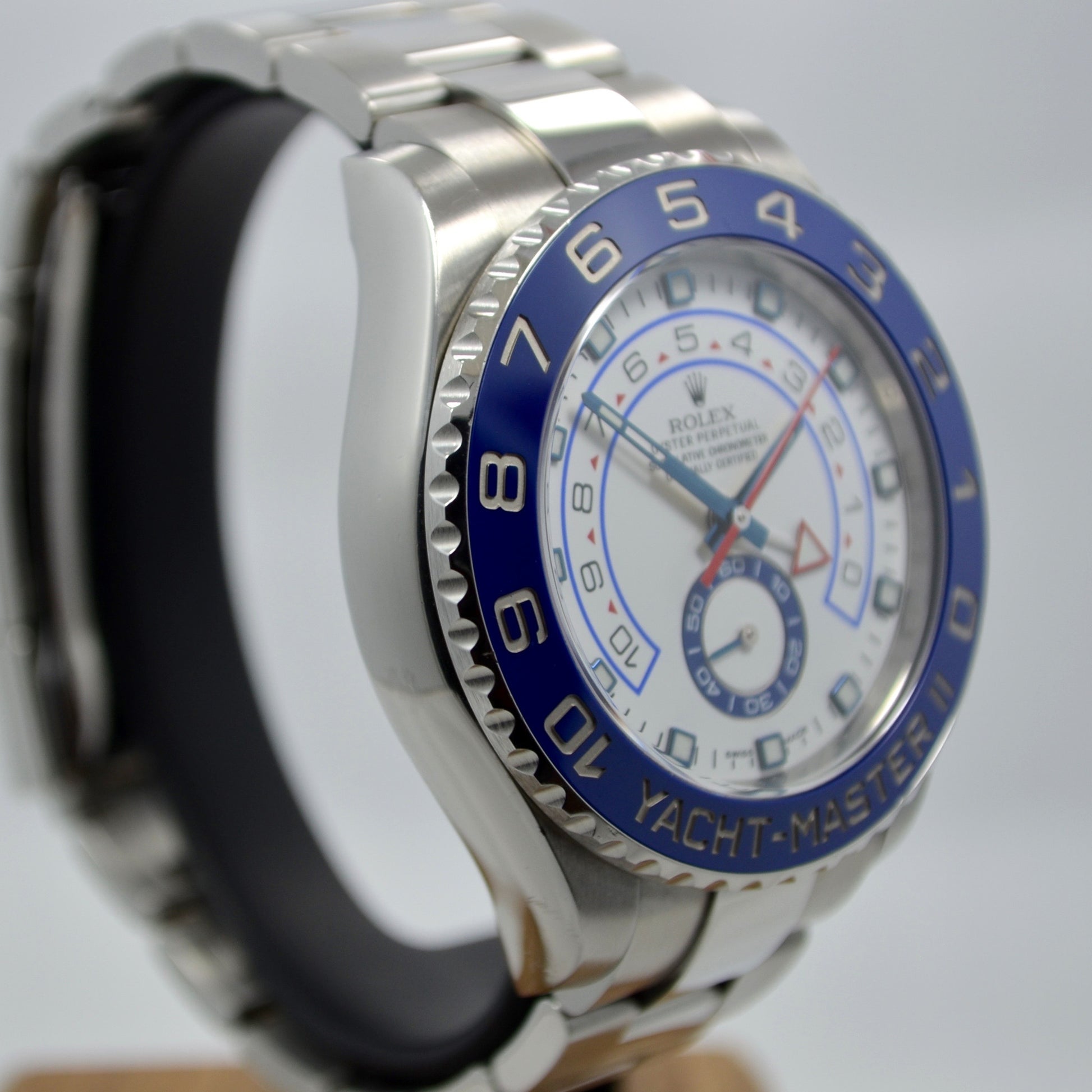 Rolex Yachtmaster II 116680 Stainless Steel Automatic Ceramic Wristwatch - Hashtag Watch Company