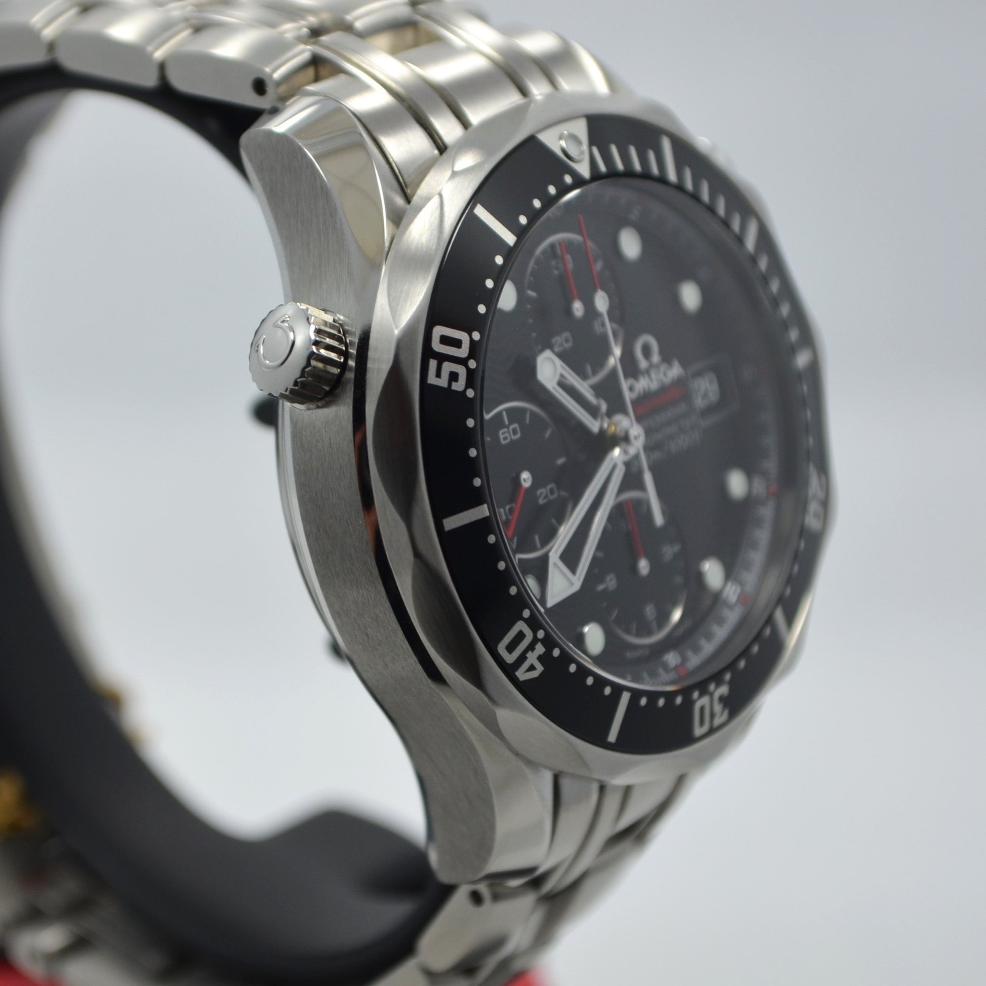 Omega Seamaster Professional 213.30.42.40.01.001 Chronograph 300M Steel Watch - Hashtag Watch Company