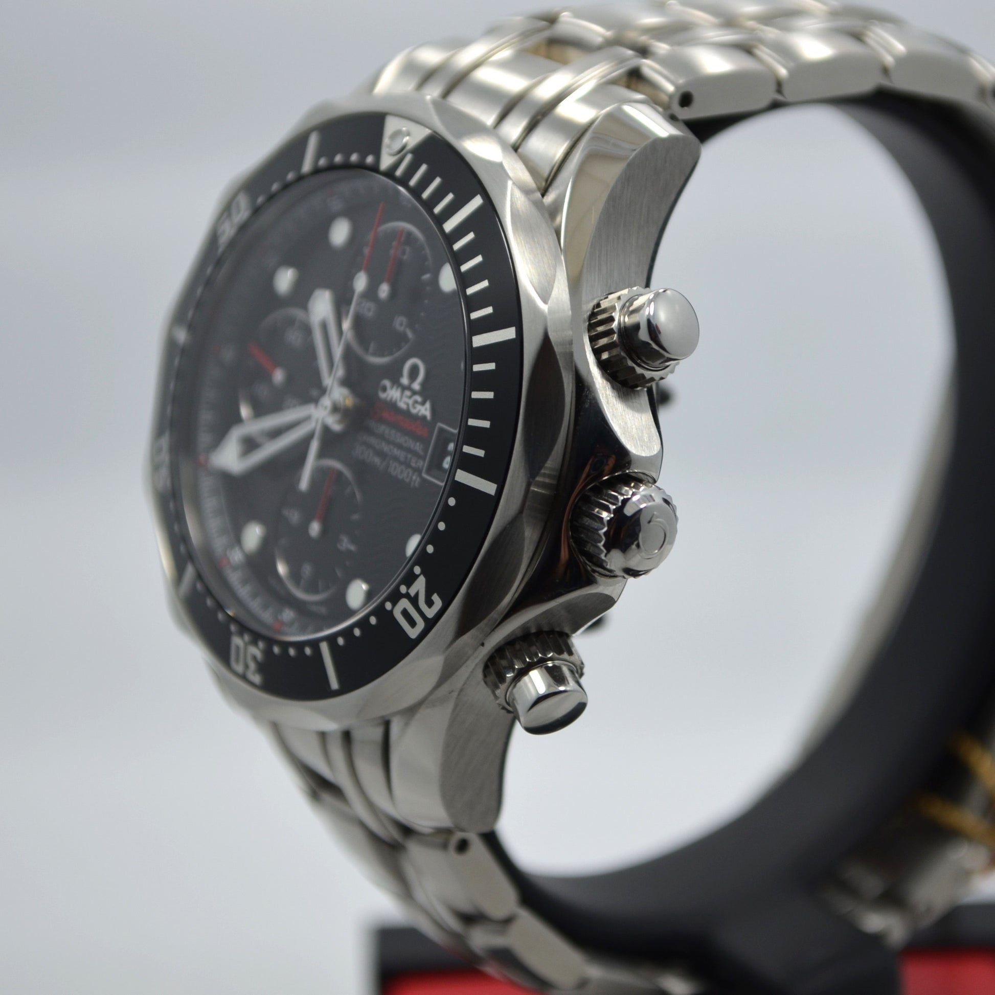 Omega Seamaster Professional 213.30.42.40.01.001 Chronograph 300M Steel Watch - Hashtag Watch Company