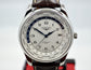 Longines Master Automatic GMT L2.802.4.70.3 Steel Leather Mens Watch - Hashtag Watch Company