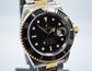 Rolex Submariner 16613 Steel 18K Gold Two Tone Black "E" Serial Wristwatch - Hashtag Watch Company