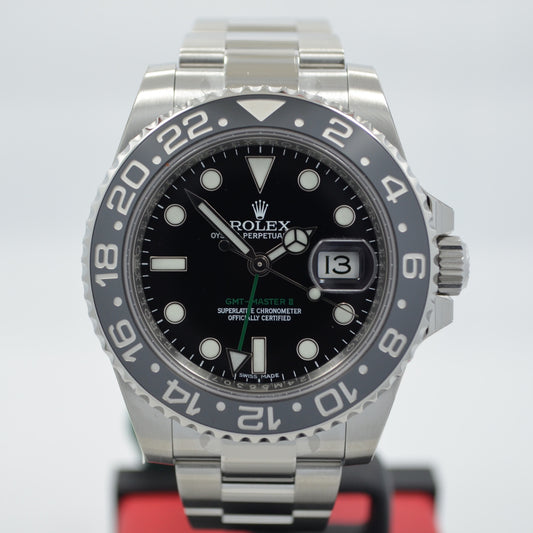 Rolex GMT Master II 116710 Stainless Steel Ceramic Automatic Mens Random Watch - Hashtag Watch Company