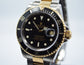Rolex Submariner 16613 Steel 18K Gold Two Tone Black "E" Serial Wristwatch - Hashtag Watch Company