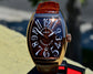 Franck Muller 8880 SC DT 18K Rose Gold XL Curvex Automatic Platinum Rotor Watch - Hashtag Watch Company