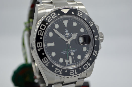 Rolex GMT Master II 116710 Stainless Steel Ceramic Automatic Mens Random Watch - Hashtag Watch Company