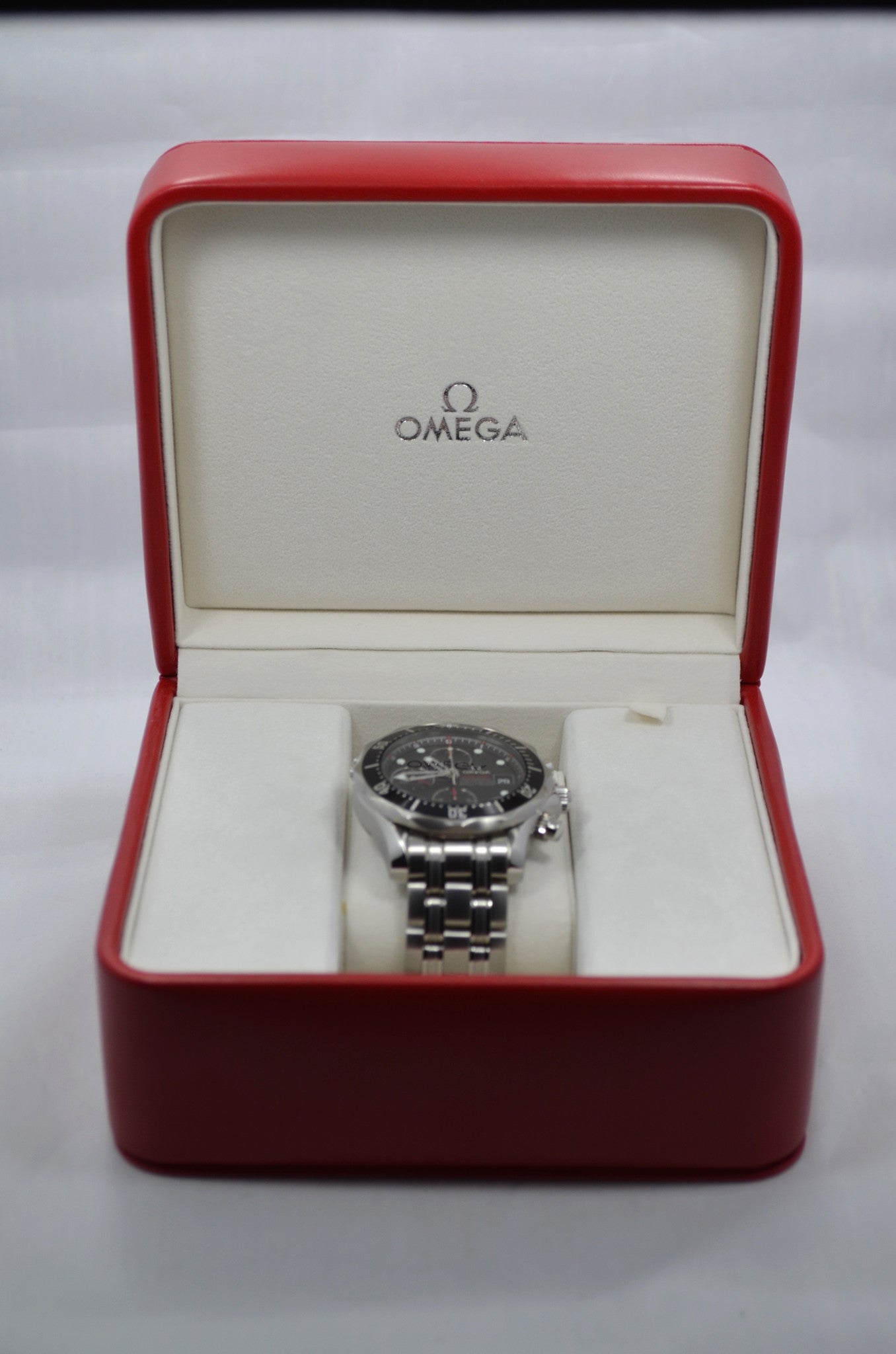 Omega Seamaster Professional 213.30.42.40.01.001 Chronograph 300M Steel Watch - Hashtag Watch Company