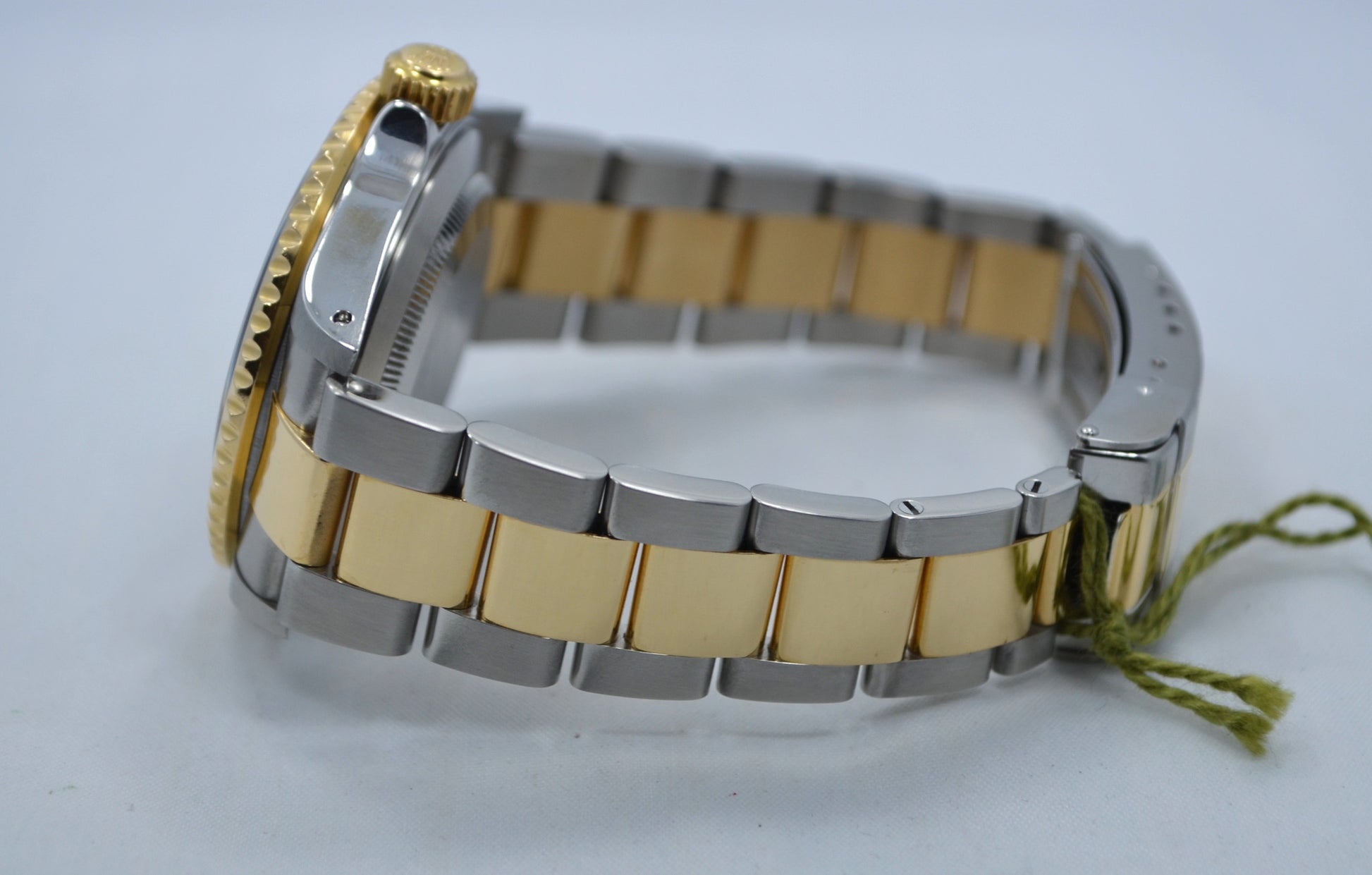 Rolex Submariner 16613 Steel 18K Gold Blue "Y" Serial 2002 Box Papers Watch - Hashtag Watch Company