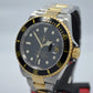 Rolex Submariner 16613 Steel 18K Gold Black "D" Serial 2005 Box Papers Watch - Hashtag Watch Company