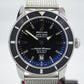 Breitling Super Ocean Heritage 46 Automatic A17320 Steel Mesh Wristwatch - Hashtag Watch Company