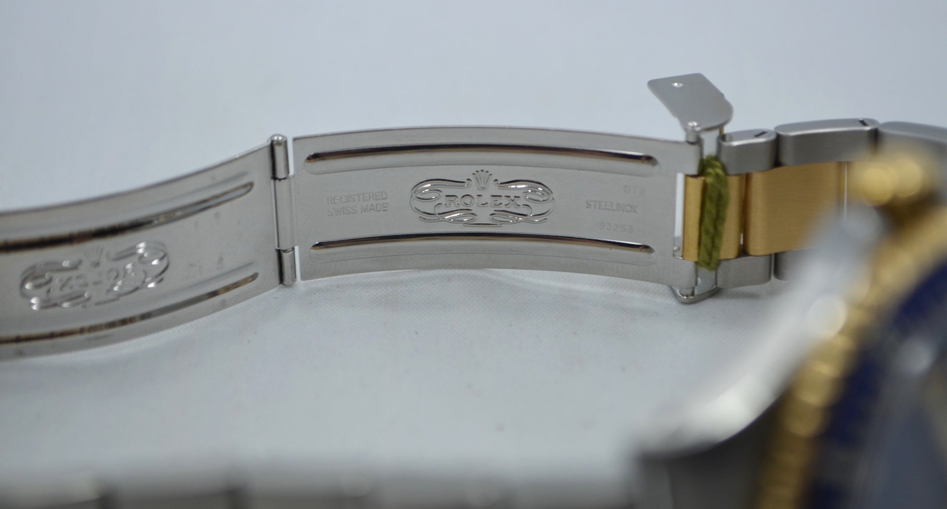 Rolex Submariner 16613 Steel 18K Gold Blue "Y" Serial 2002 Box Papers Watch - Hashtag Watch Company