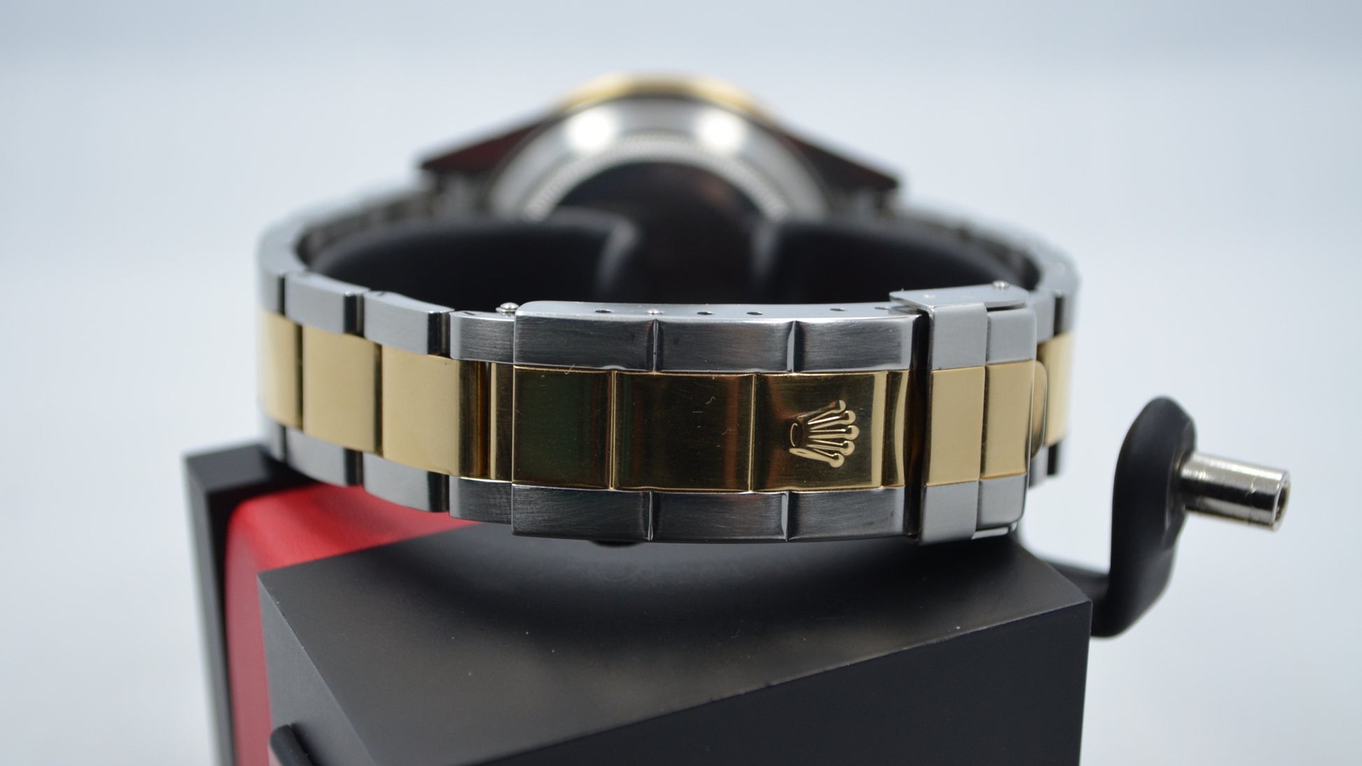 Rolex Submariner 16613 Steel 18K Gold Black "D" Serial 2005 Box Papers Watch - Hashtag Watch Company