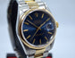 Rolex Datejust 16203 Two Tone Stainless Steel 18K Yellow Gold "S" Serial Circa 1993 Blue Wristwatch - Hashtag Watch Company
