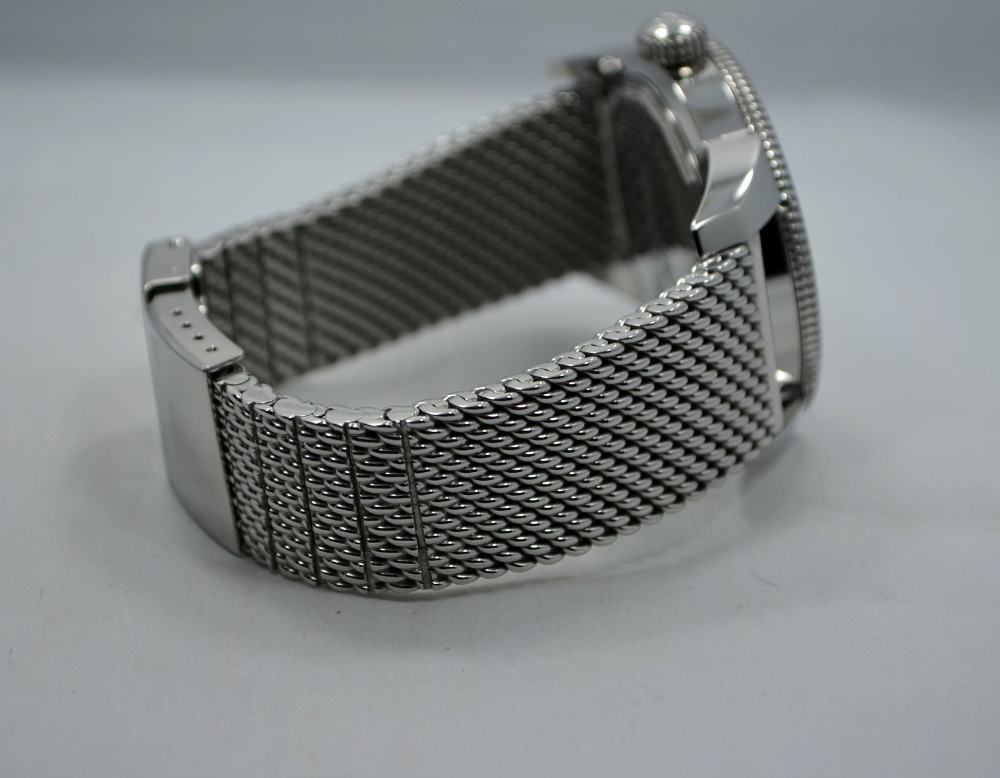 Breitling Super Ocean Heritage 46 Automatic A17320 Steel Mesh Wristwatch - Hashtag Watch Company