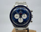 Omega Speedmaster Gemini IV 4 Chronograph 35658000 Blue Limited Wristwatch - Hashtag Watch Company