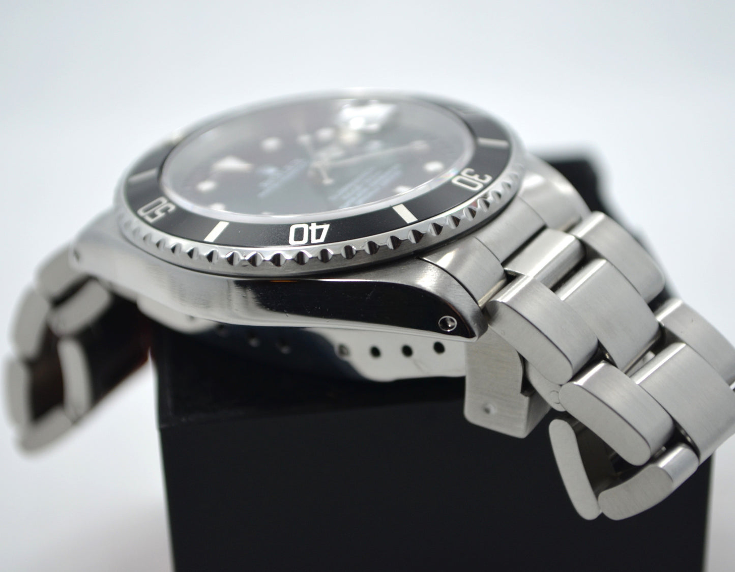 Rolex Submariner 16610 Stainless Steel "X" Serial 1991 Wristwatch Box and Papers - Hashtag Watch Company