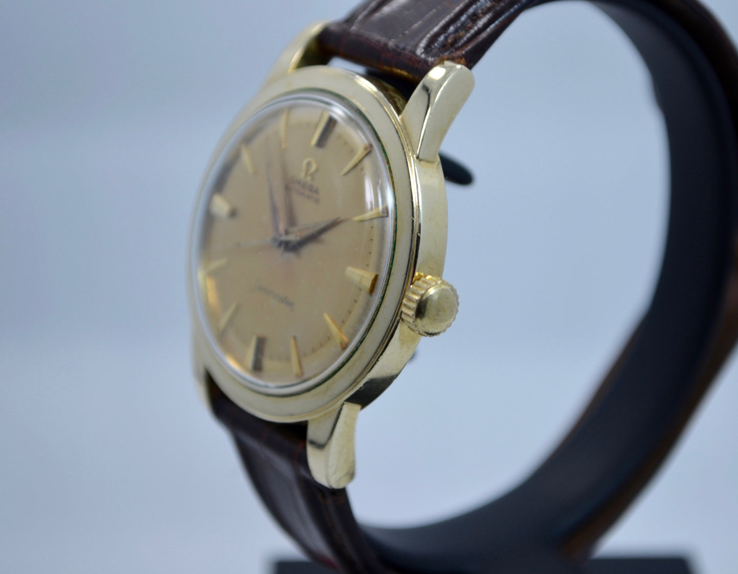 Vintage Omega Seamaster 6250 Gold Filled Automatic Cal. 500 Wristwatch 1950's - Hashtag Watch Company