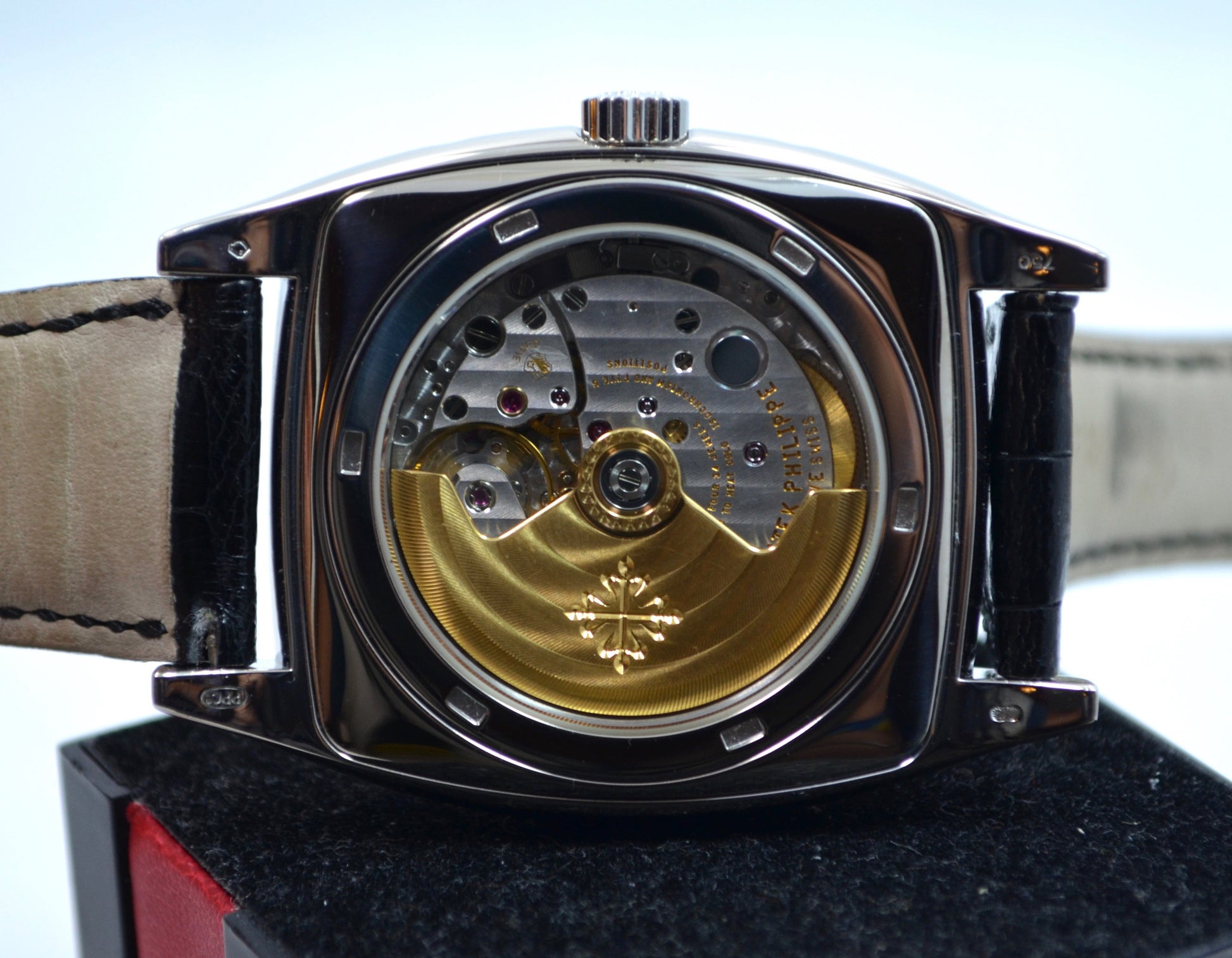 Patek Philippe 18K White Gold Gondolo Annual Calendar Moon Phase 5135G Watch - Hashtag Watch Company
