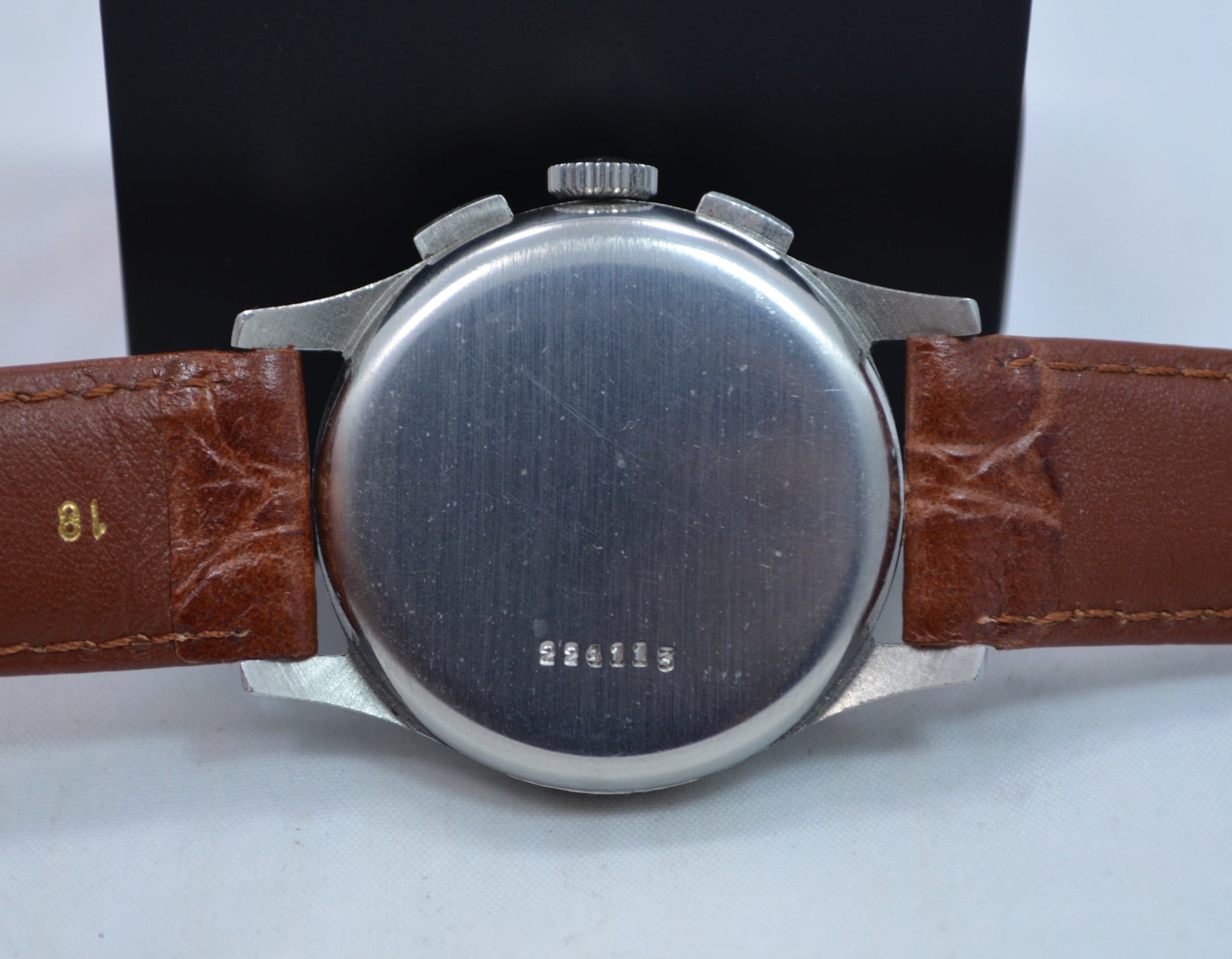 Vintage Universal Geneve Compax Türler Signed Steel Chronograph Cal. 285 Wristwatch 1950's - Hashtag Watch Company